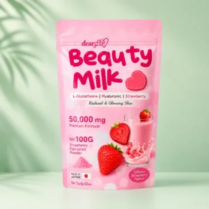 Beauty Milk Strawberry Supplement