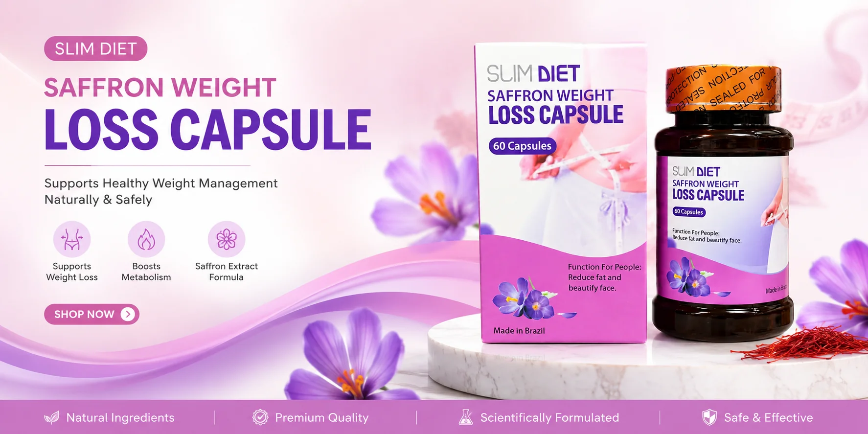 Weight Loss Products With Saffron in Dubai – A Simple Guide to Saffron Supplements and Weight Management